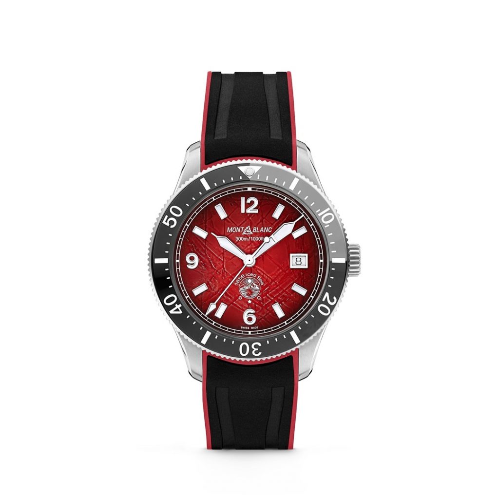 130752 MONTBLANC 1858系列Iced Sea Minya Konka限量款285 膠帶，NT117200