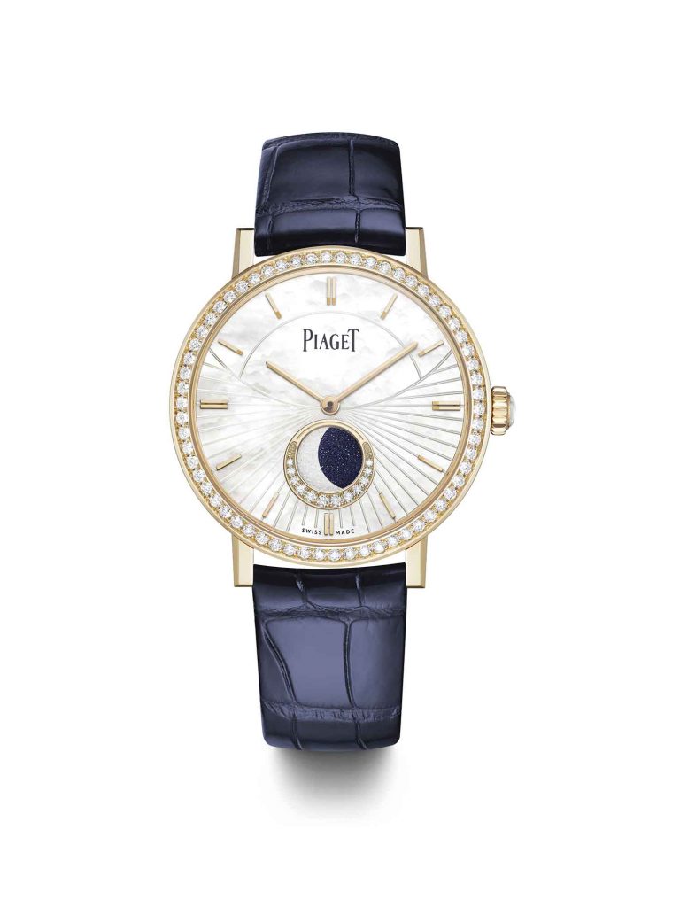 PIAGET Altiplano系列月相顯示玫瑰金高級珠寶腕錶，建議售價NT1210000 G0A47104 1