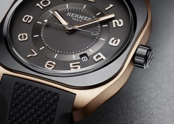 Hermes H08 玫瑰金腕錶 價格NT 520000 copyright Joel Von Allmen 3