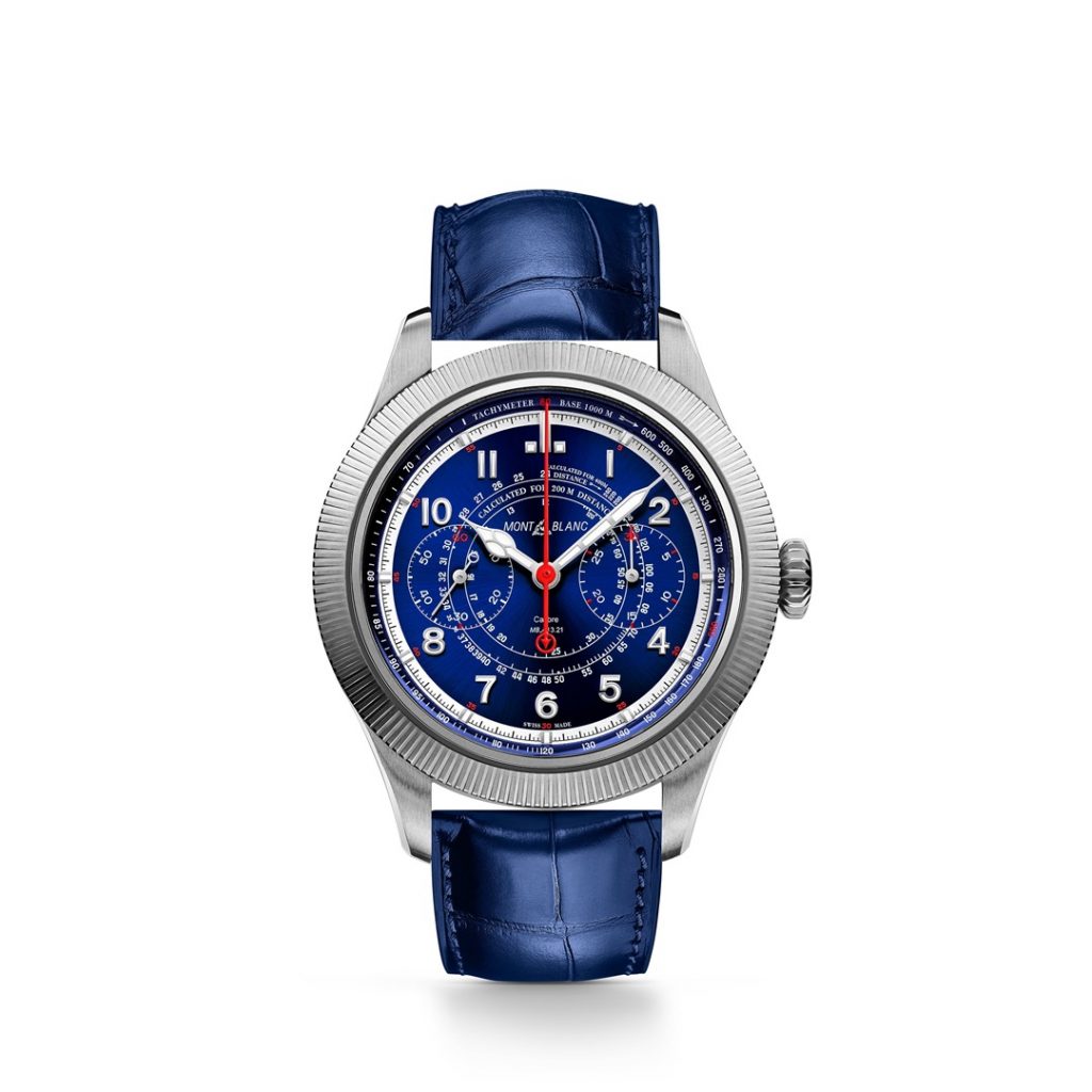 130987 MONTBLANC 1858系列Unveiled Timekeeper限量款100，建議售價歐元40000