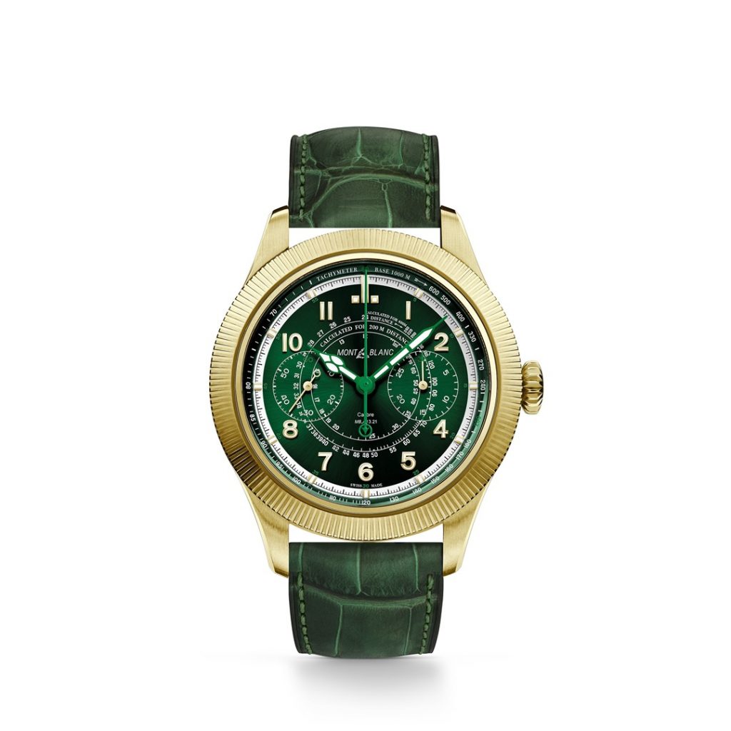 130988 MONTBLANC 1858系列Unveiled Timekeeper限量款28，建議售價歐元55000