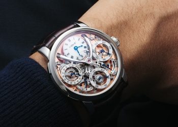 MBandF LMPerpetual Stainless Steel Wristshot 2 Lres11