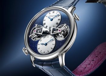 AS Double Tourbillon WG aventurine