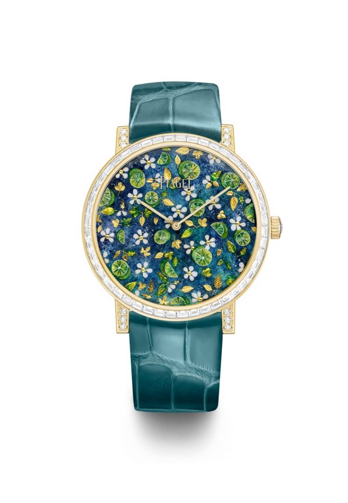 PIAGET SOLSTICE 頂級珠寶暨腕錶系列 Festive Sharing 18K黃金白金超薄工藝珠寶腕錶，430P機芯 G0A47117 全球限量8只