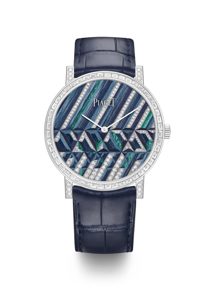 PIAGET SOLSTICE 頂級珠寶暨腕錶系列 Gleaming Savor 18K白金超薄工藝珠寶腕錶，830P機芯 G0A47011 全球限量18只