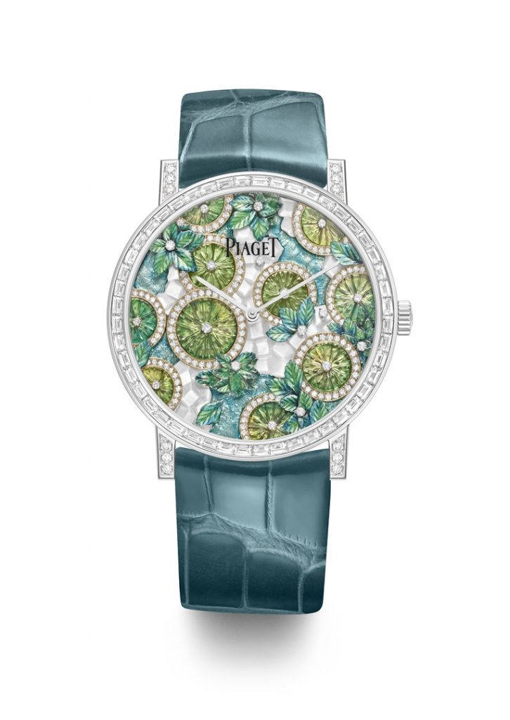 PIAGET SOLSTICE 頂級珠寶暨腕錶系列 Joyful Sharing 18K白金超薄工藝珠寶腕錶，430P機芯 G0A47118 全球限量18只