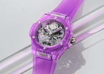 HUBLOT Big Bang紫色藍寶石陀飛輪