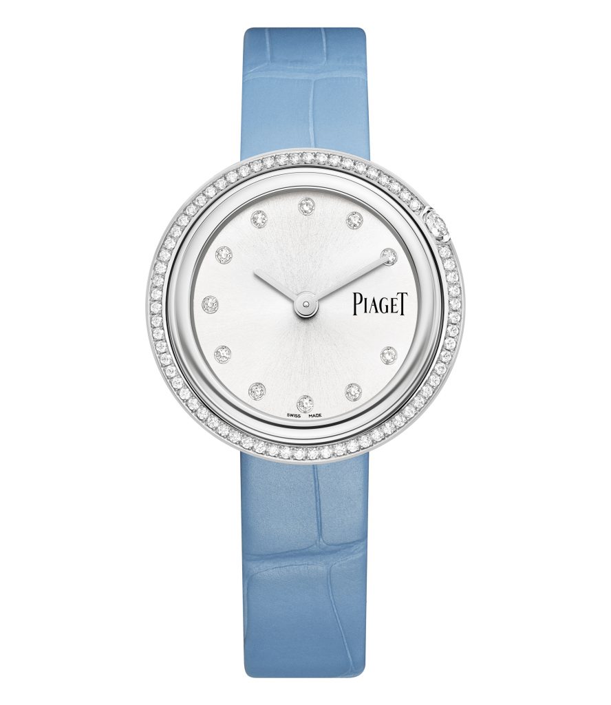 PIAGET Possession系列34毫米精鋼鑽石腕錶，建議售價NT281000 G0A48090 拷貝