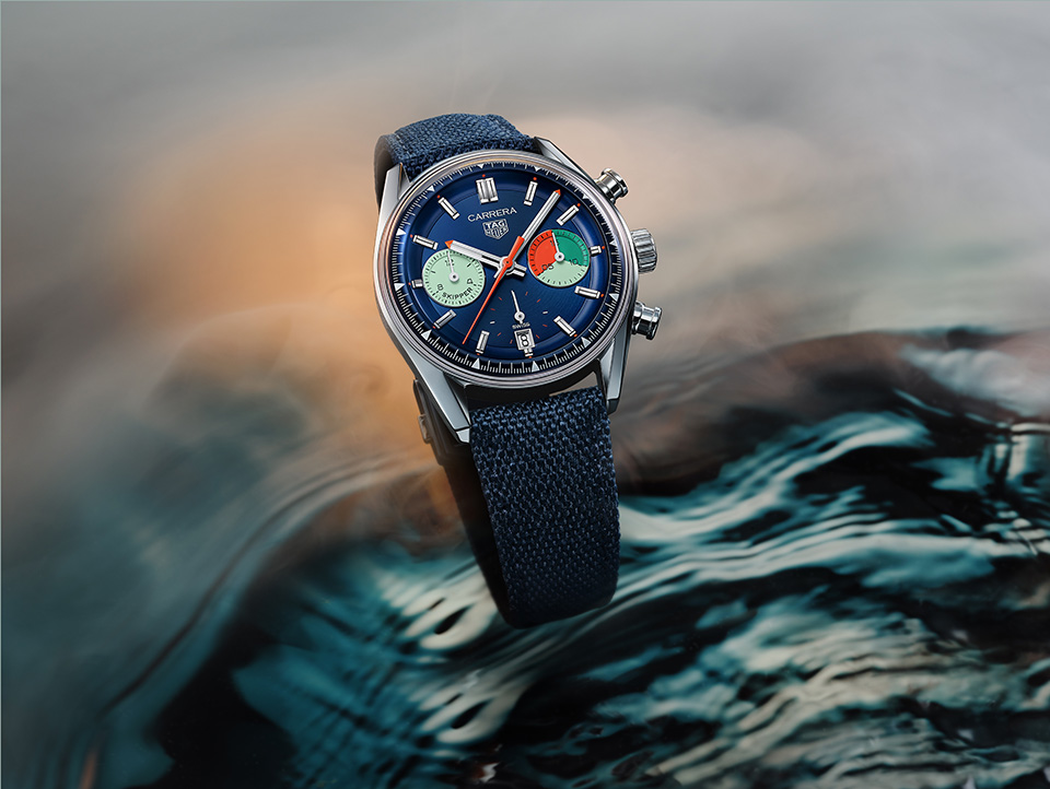 TAG Heuer Carrera Skipper 帆船計時腕錶，參考編號：CBS2213.FN6002 建議售價：NT222100 形象圖1