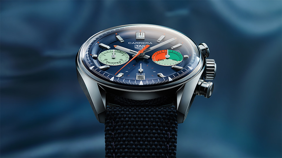 TAG Heuer Carrera Skipper 帆船計時腕錶，參考編號：CBS2213.FN6002 建議售價：NT222100 形象圖2