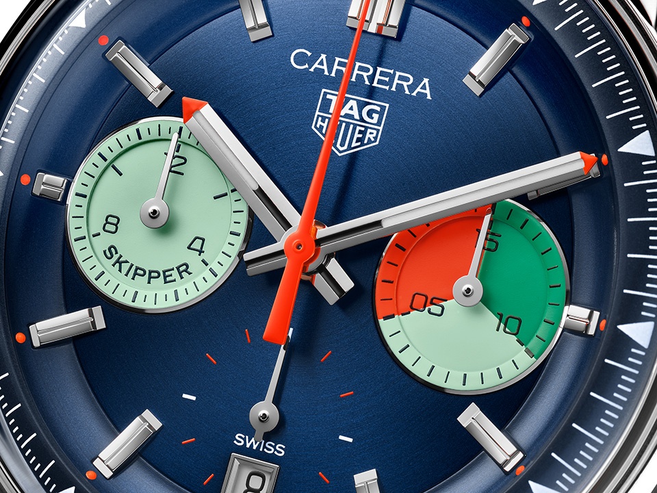 TAG Heuer Carrera Skipper 帆船計時腕錶，參考編號：CBS2213.FN6002 建議售價：NT222100 形象圖3