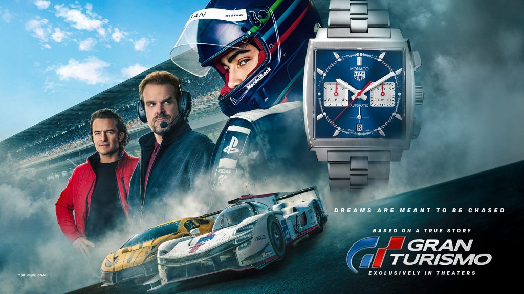16 9TAG Heuer Monaco系列計時腕錶登上大銀幕電影《GT：跨界玩家》