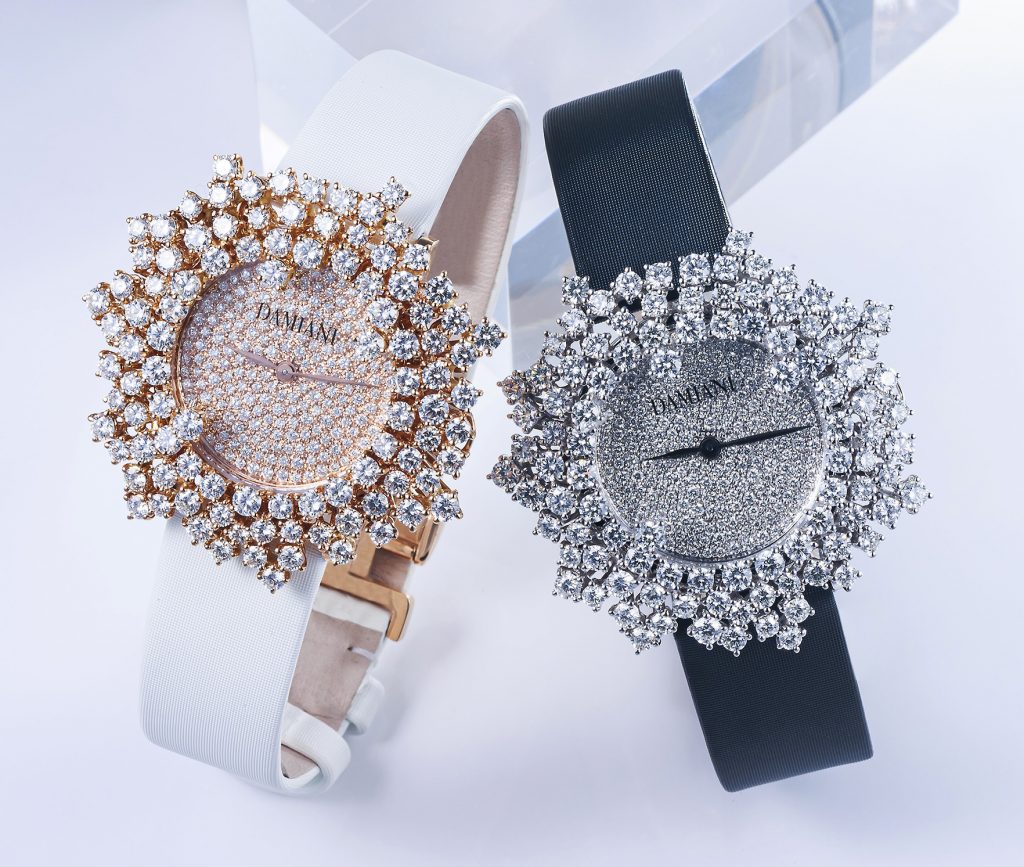 DAMIANI Margherita瑪格麗特系列（上）與Mimosa含羞草系列鑽錶 複製