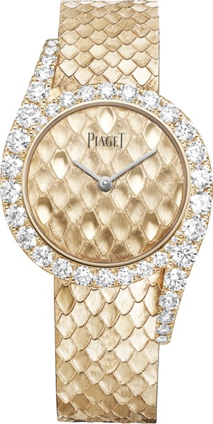 PIAGET Limelight Gala系列18K玫瑰金宮廷式雕刻飾紋鑽石腕錶，建議售價約NT 3530000 G0A47182