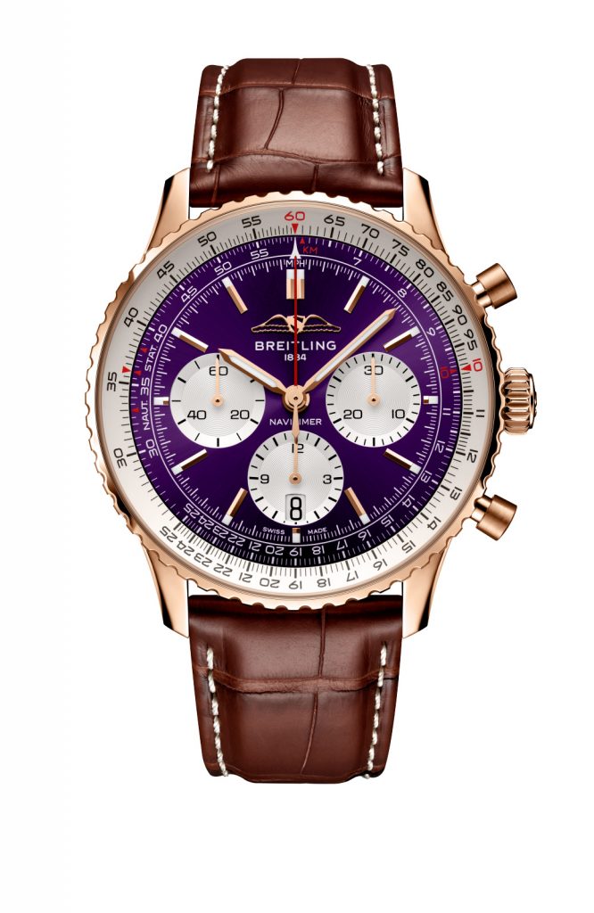BREITLING Navitimer B01 Chronograph 43 Taipei 101，建議售價 NT 600000