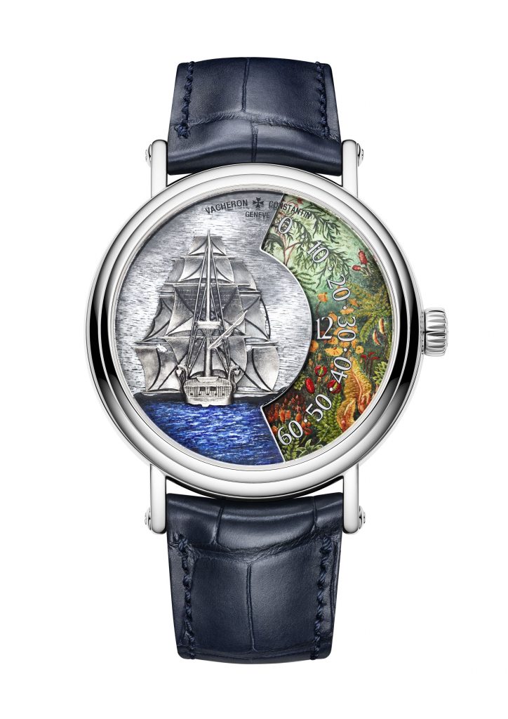 全新Metiers dArt藝術大師系列Tribute to Explorer Naturalists腕錶 這一探索精神世代相傳，為江詩丹頓時計傑作注入動人傳奇和充沛情感
