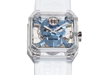 N33 010 BR 01 CYBER SKULL SAPPHIRE SKY BLUE