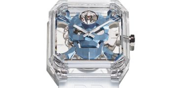N33 010 BR 01 CYBER SKULL SAPPHIRE SKY BLUE