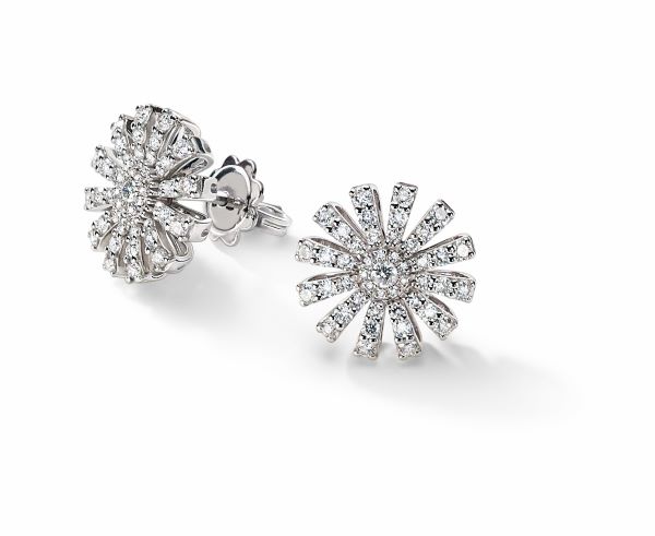 DAMIANI Margherita 瑪格麗特系列鑽石耳環，建議售價155300元