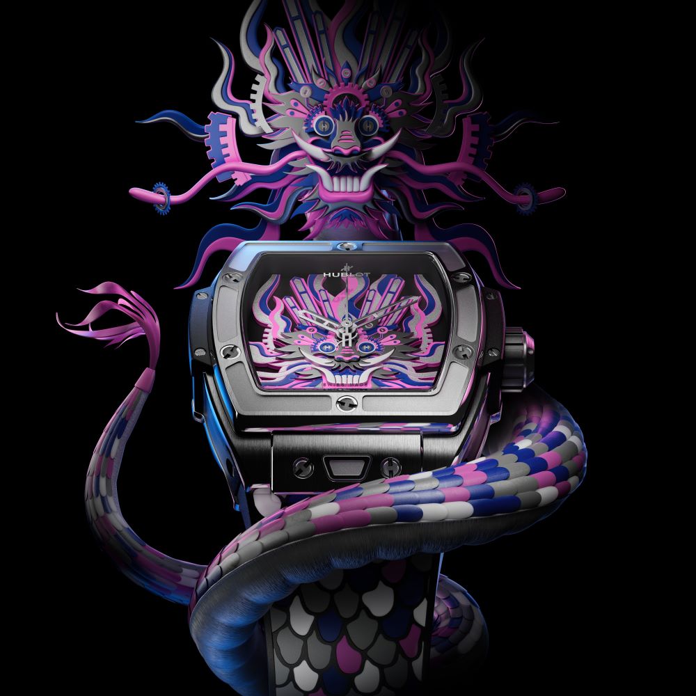 SPIRIT OF BIG BANG 鈦金腕錶龍年限量款 6 1