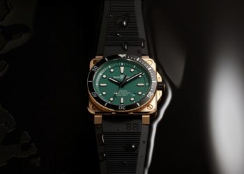 N45 006 BR03 Diver Black Green Bronze