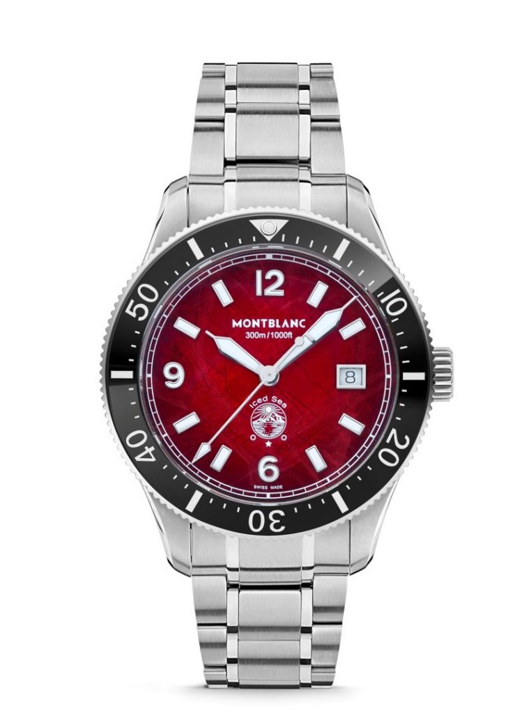 MB132291 MONTBLANC Iced Sea系列日期顯示自動腕錶，NT112600