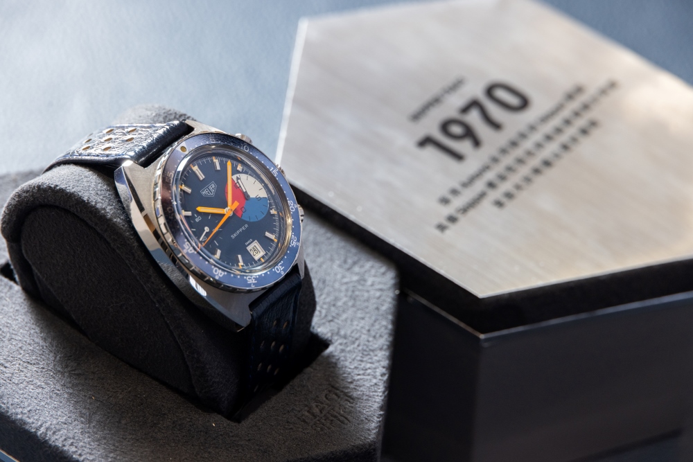 TAG Heuer 追夢前行，競逐不止 古董時計巡迴展於板橋大遠百專賣店全台首站登場 5