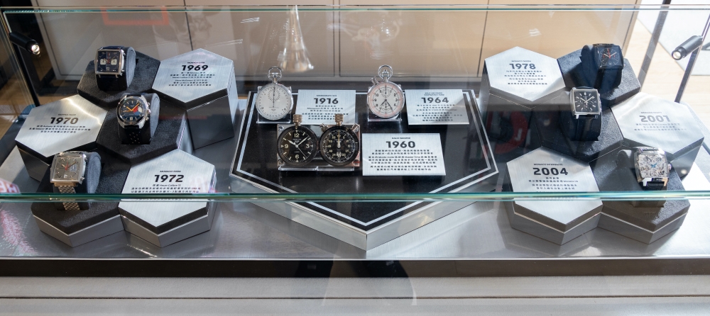 TAG Heuer 追夢前行，競逐不止 古董時計巡迴展於板橋大遠百專賣店全台首站登場 6