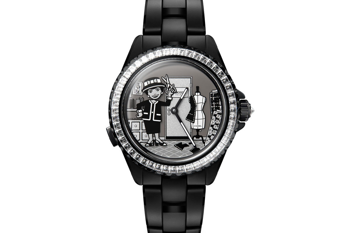 1 1J12 Couture Workshop Automaton Caliber 6 腕錶