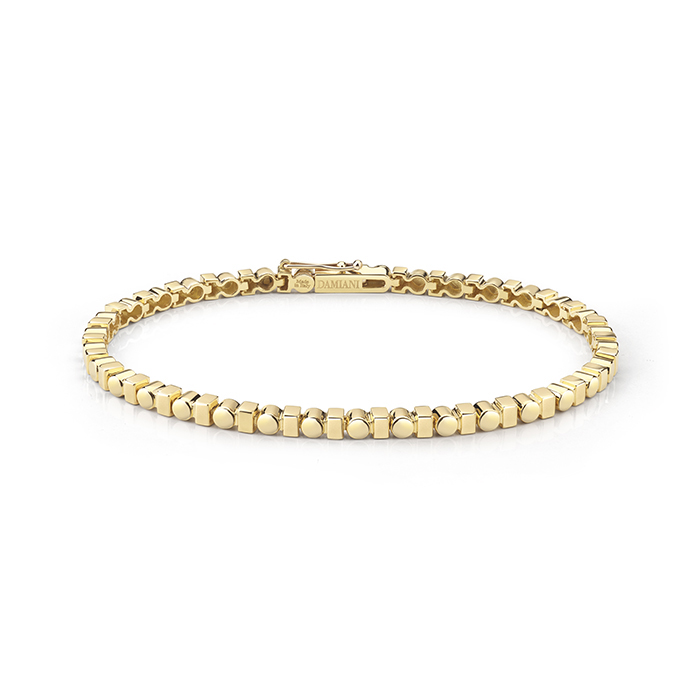 DAMIANI Belle Epoque Reel系列18K黃金手環，參考價格 NT109700