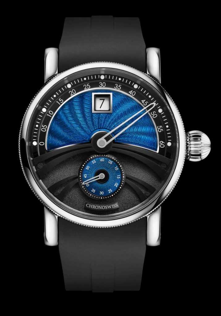 單錶圖（正面） Chronoswiss 瑞寶德爾菲天行者 Delphis Horizon CH 1423T.1E BKHB NT785000
