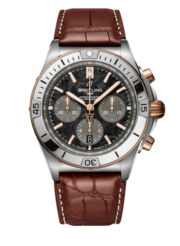百年靈Chronomat B01 42 Triumph Speed Triple 1200 RR機械計時腕錶，未訂價。