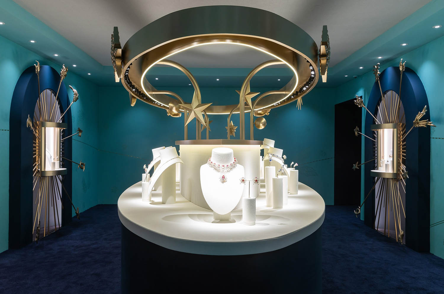Tiffany 2024 Blue Book：Tiffany Celeste蒼穹萬象 高級珠寶展 「Tiffany Celeste 蒼穹萬象展區」