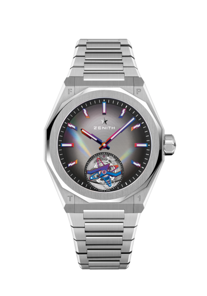 ZENITH DEFY Skyline Tourbillon Felipe Pantone特別版腕錶，建議售價NT 2183800