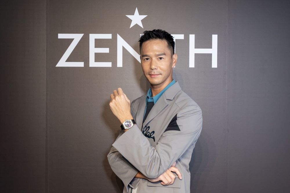 真力時DEFY Skyline Felipe Pantone特別版陀飛輪腕錶上市記者會，邀請知名策展人丁春誠擔任特別嘉賓。 08