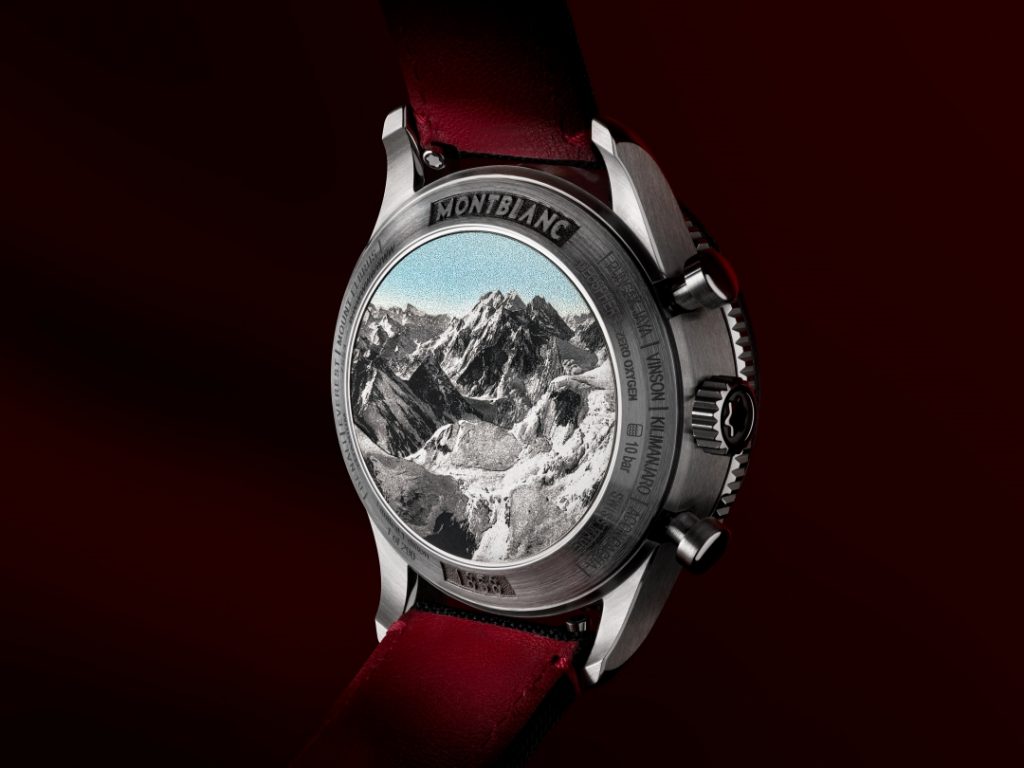 03.MONTBLANC推出全新1858系列Geosphere世界時間計時零氧腕錶限量款290，慶祝登山皇帝Reinhold Messner八十歲誕辰
