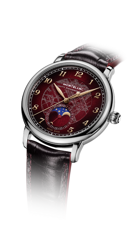 MB133244 MONTBLANC 星傳承系列月相腕錶限 1786
