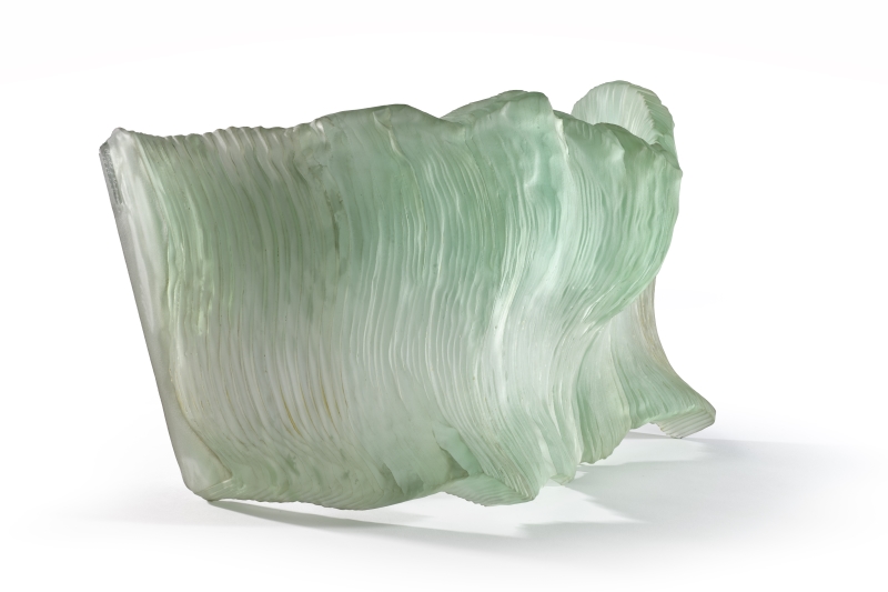 《向竇加致敬》HOMAGE TO DEGAS 雕塑 「波浪」Wave 系列，法國，1984 年 巴黎裝飾藝術博物館