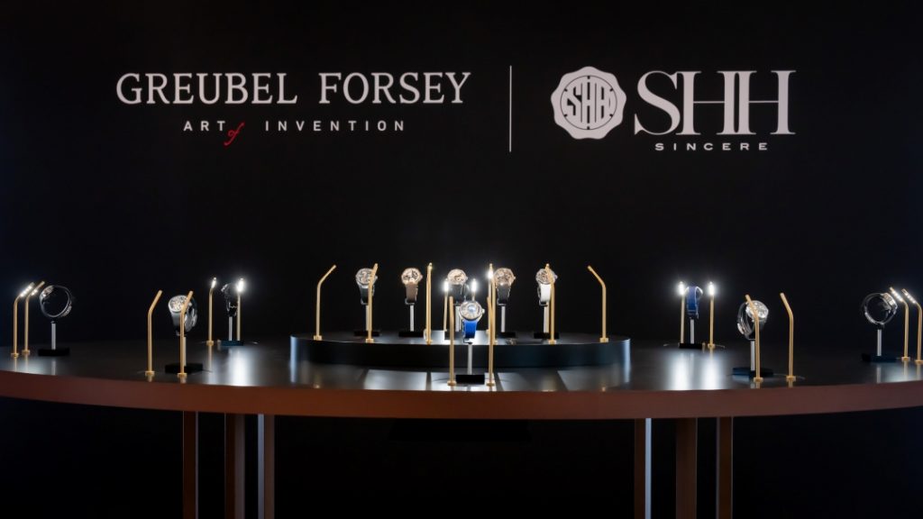 今日展出13只GREUBEL FORSEY作品，總價值超過兩億新台幣 2