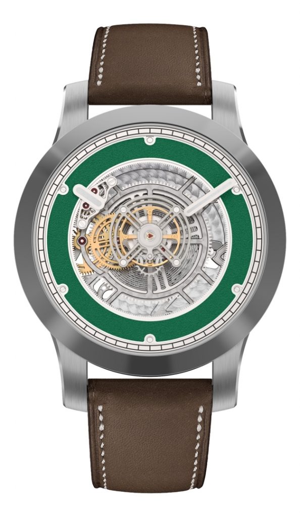 單表圖 2（綠色） Kross Studio KS 06 Central Floating Tourbillon TWD 2800000