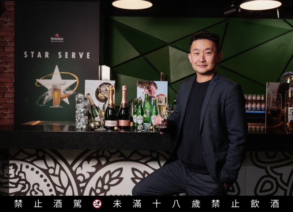 海尼根台灣業務總監周冠廷提到，全球非啤酒市場未來五年預估年複合成長率（CAGR）達7.86 ，潛力不容忽視。