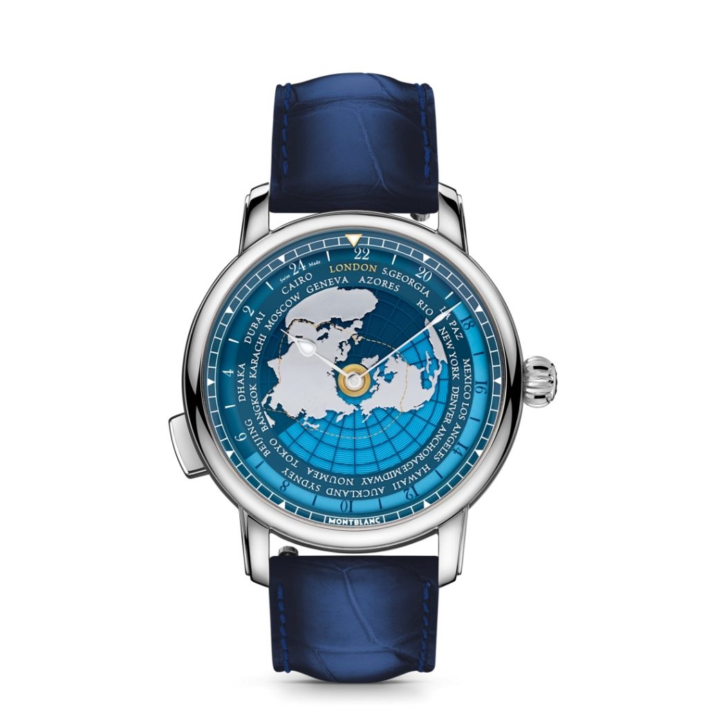 MB131627 MONTBLANC明星傳承系列世界時區「環遊世界80天」限量款360，NT257200