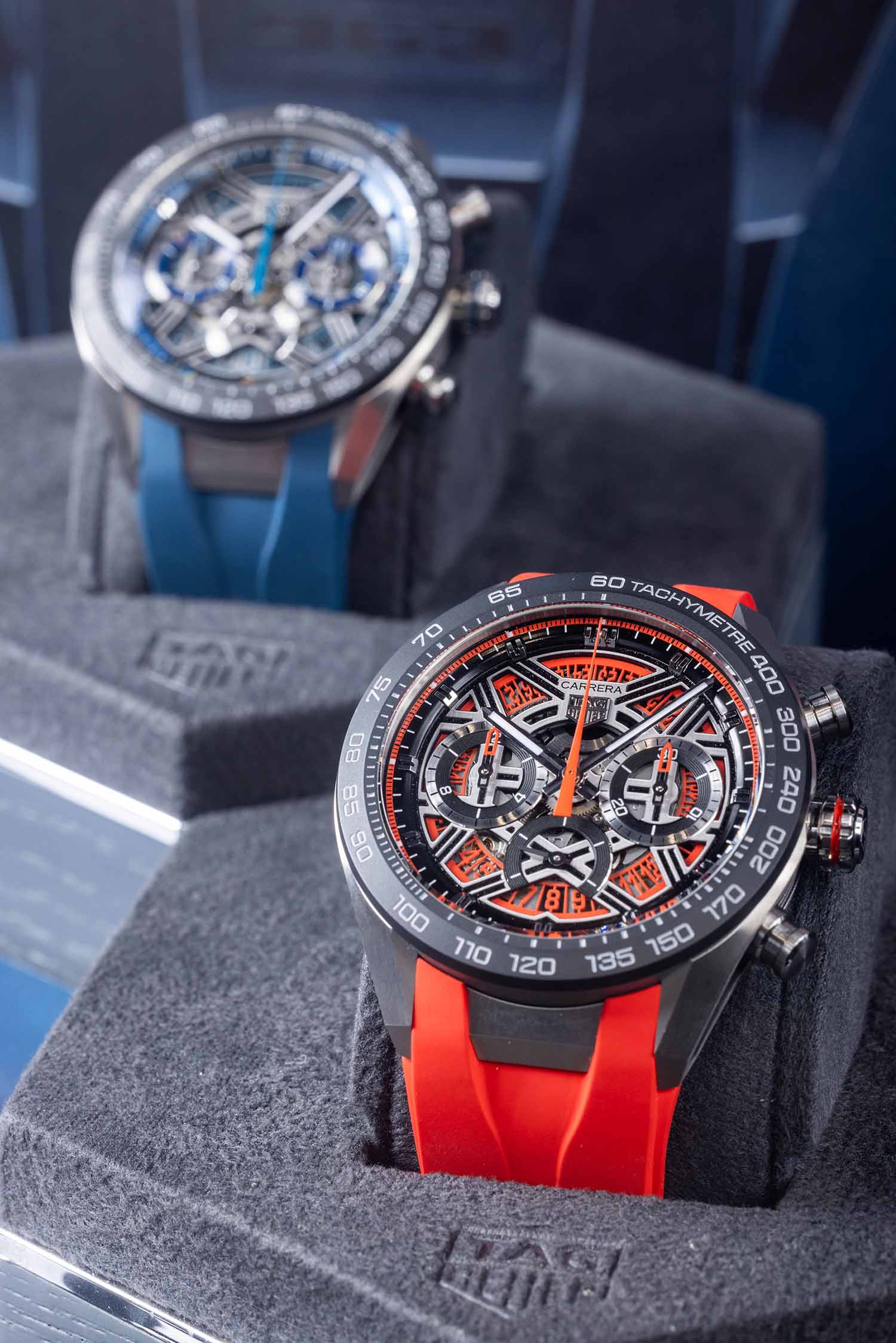 TAG Heuer泰格豪雅x Porsche保時捷聯合特展於板橋大遠百盛大登場，現場同時展出最新Carrera Extreme Sport系列腕錶 1