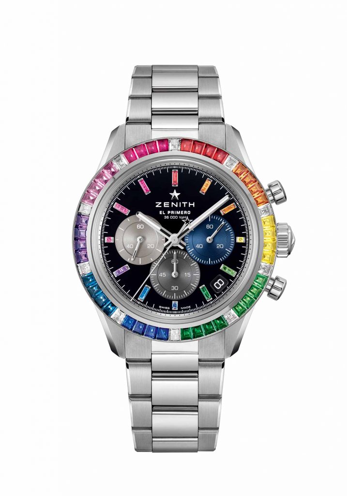 ZENITH真力時CHRONOMASTER Sport彩虹腕錶，建議售價NTD 3930800