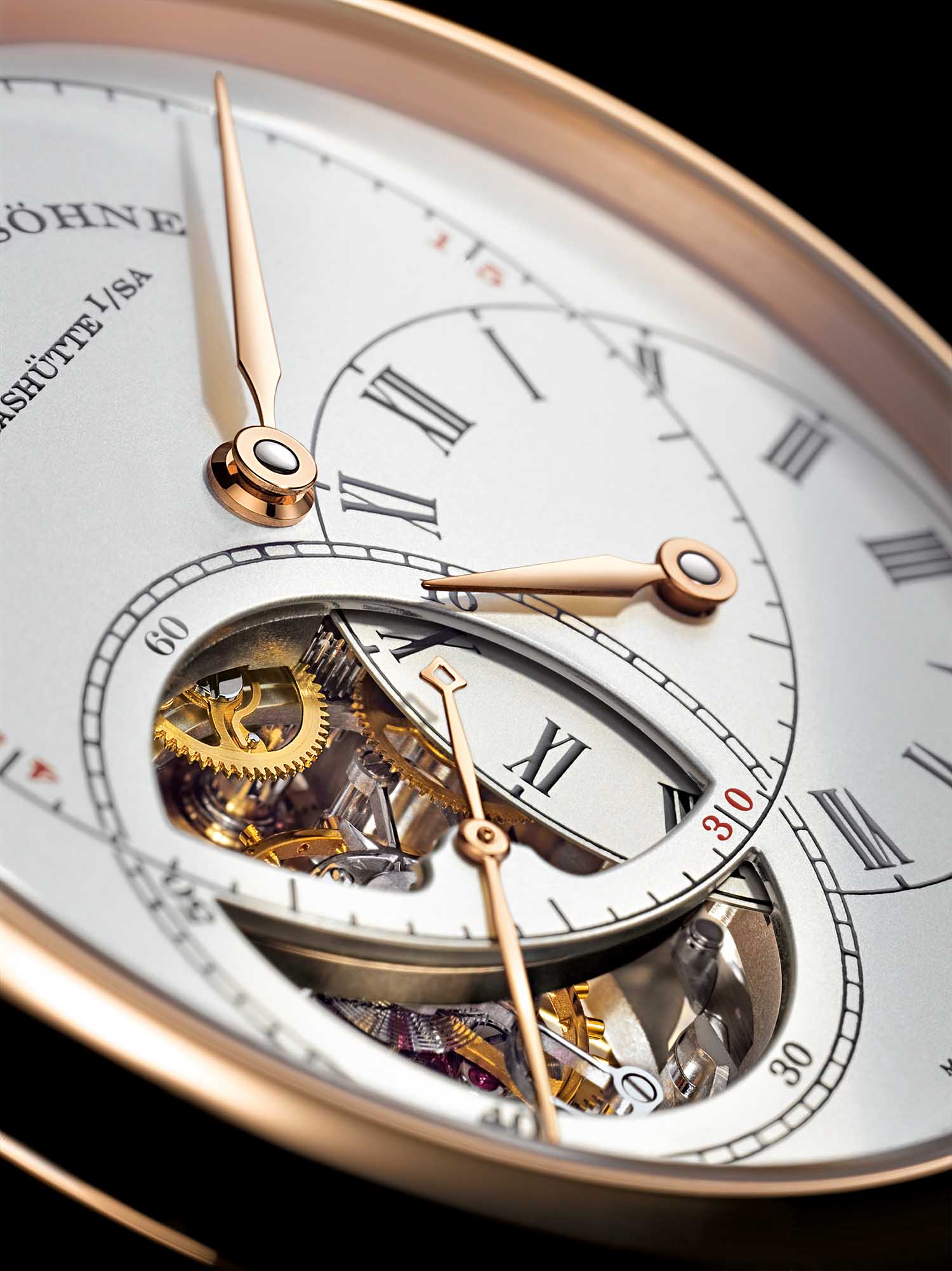 03. 朗格「RICHARD LANGE」TourbillonPour le Merite腕錶，750玫瑰金款︒