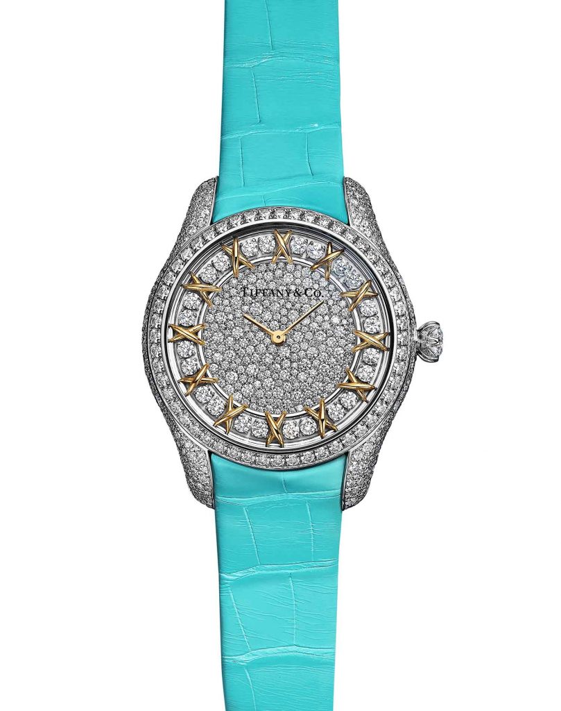 Jean Schlumberger by Tiffany Twenty Four Stone watch 75081022 ON WHITE@TiffanyCo.