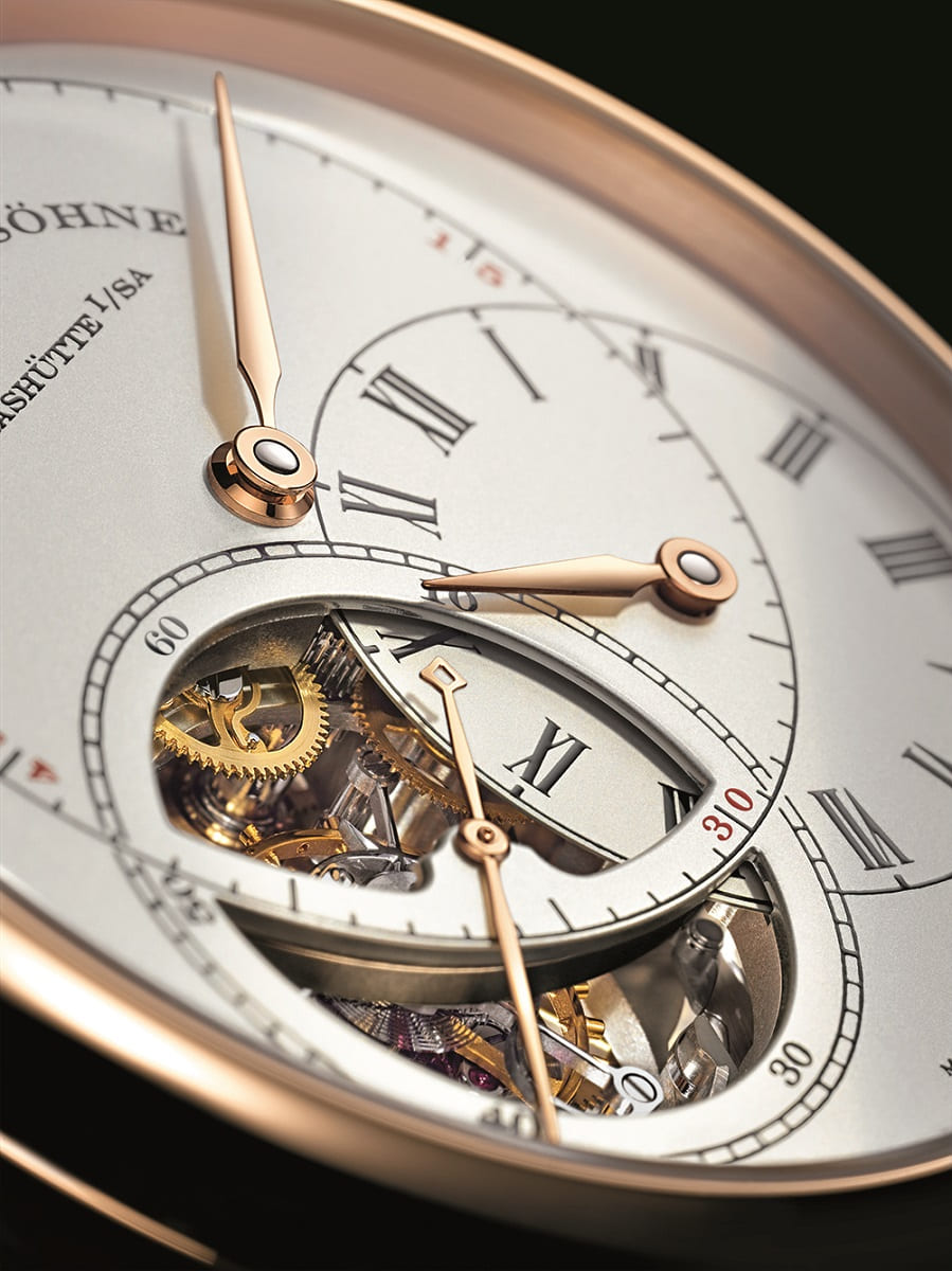 03. 朗格「RICHARD LANGE」Tourbillon Pour le Merite 腕錶，750玫瑰金款︒
