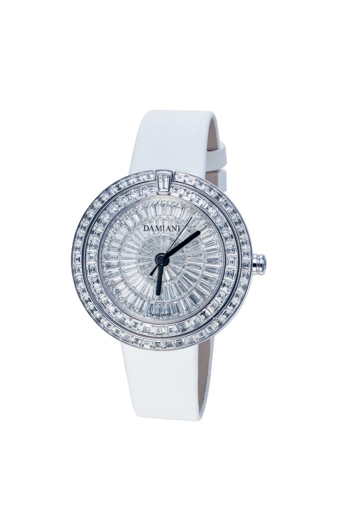 DAMIANI Masterpiece Belle Époque大師傑作美好年代18K白金全鑽腕錶，建議售價NT 7170000