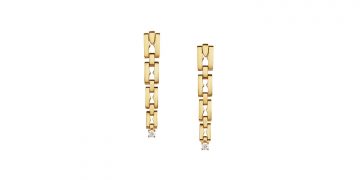 BVLGARI B.zero1 系列黃K金耳環 361955 1