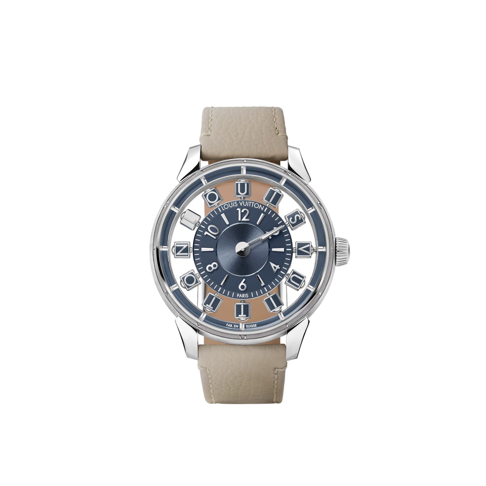【新品】Tambour Taiko Spin Time Air，自動機芯，42.5毫米，白K金 建議售價2960000 W9WG41